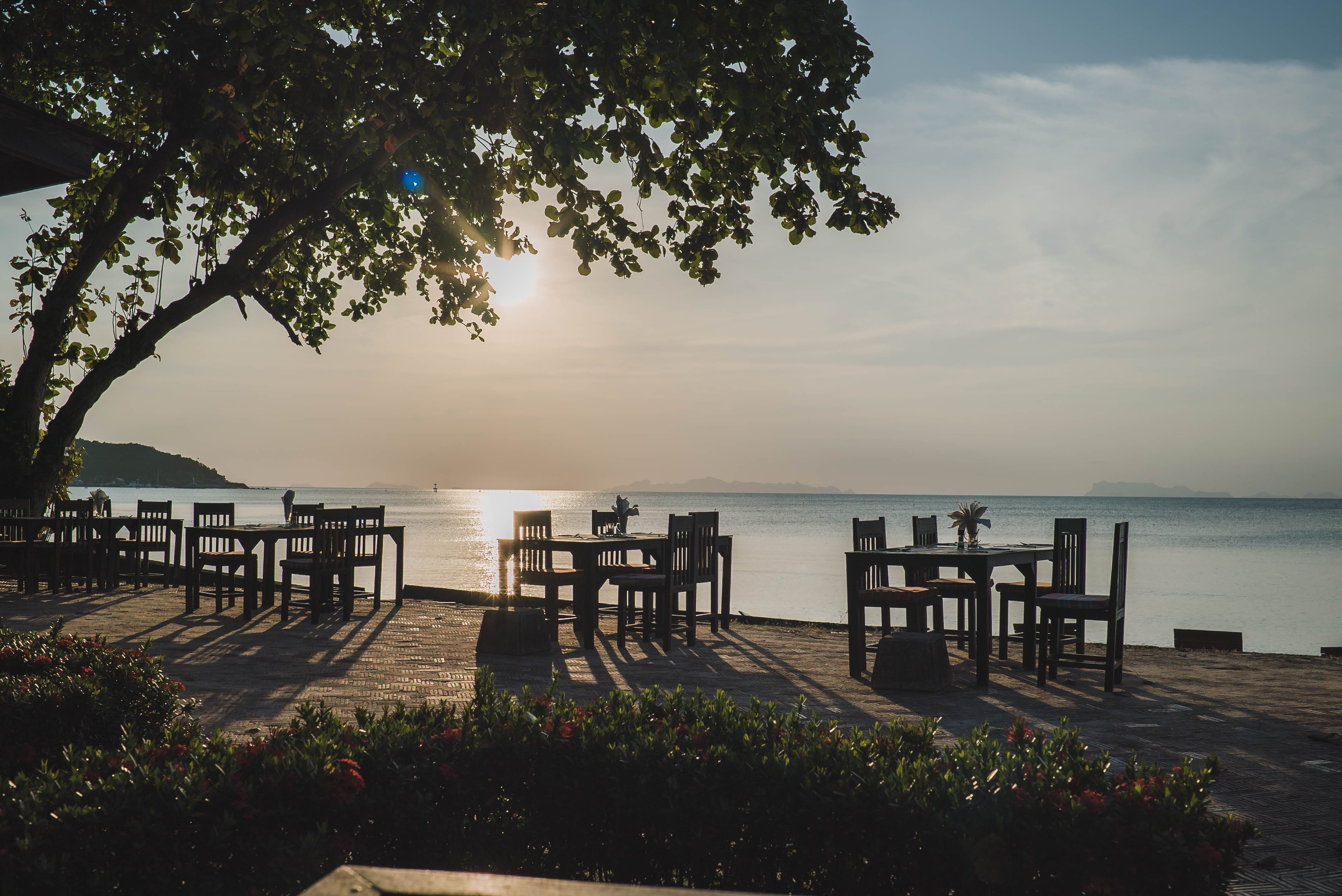 Alchemy Cafe sunset