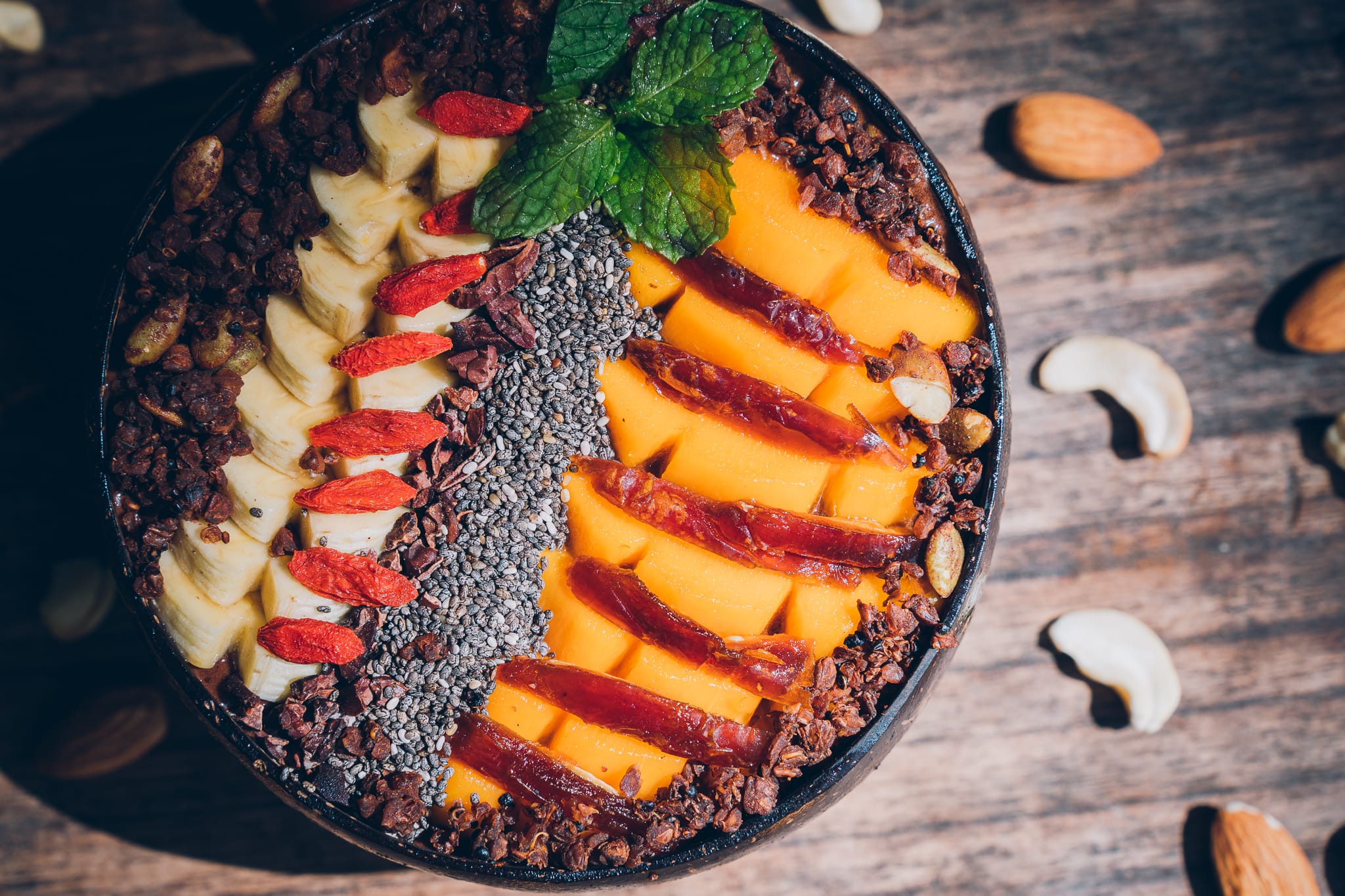 Chia pudding bowl