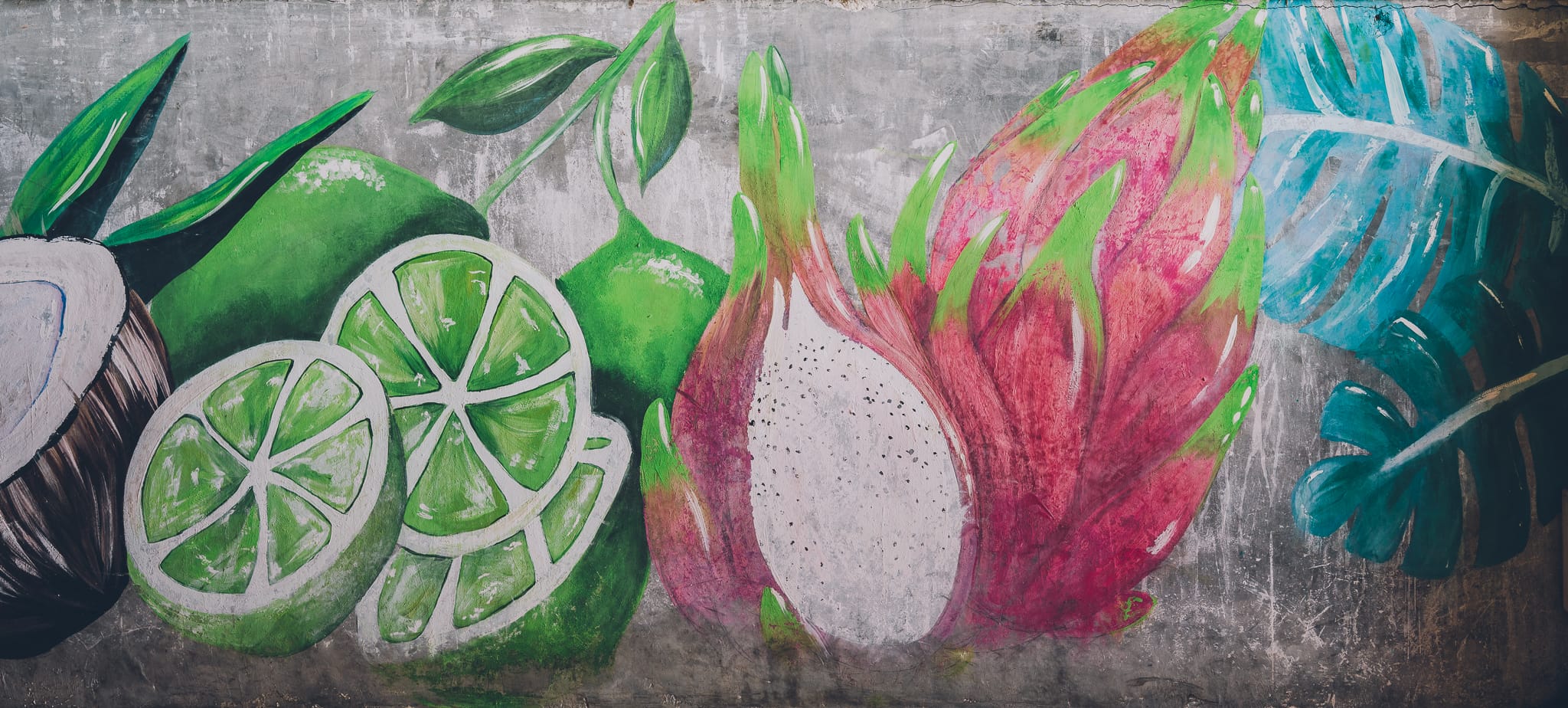 fruits painting Alchemy Cafe