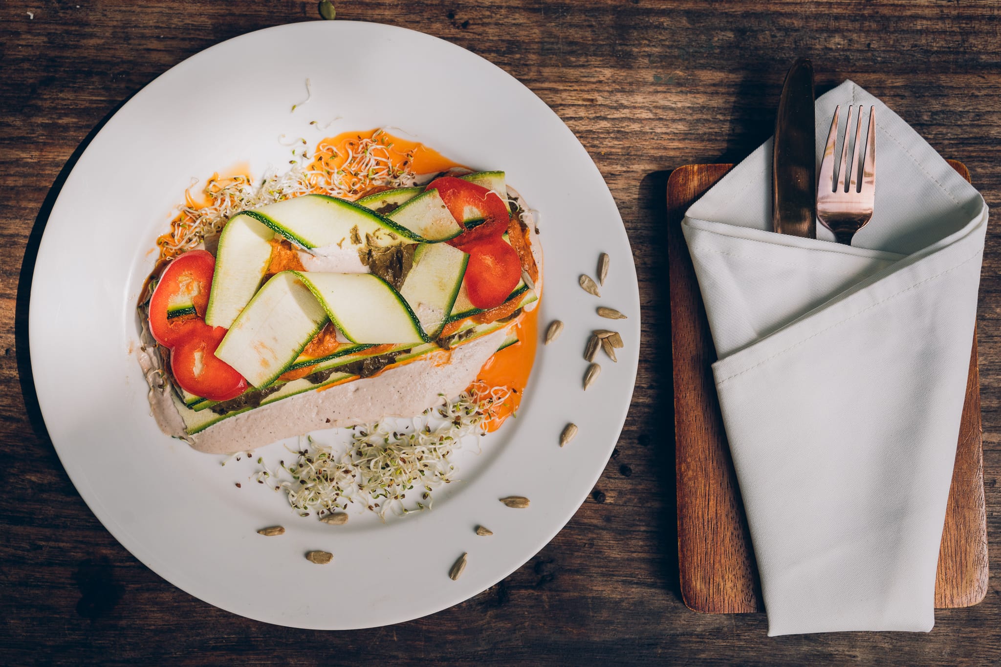 raw vegan lasagne