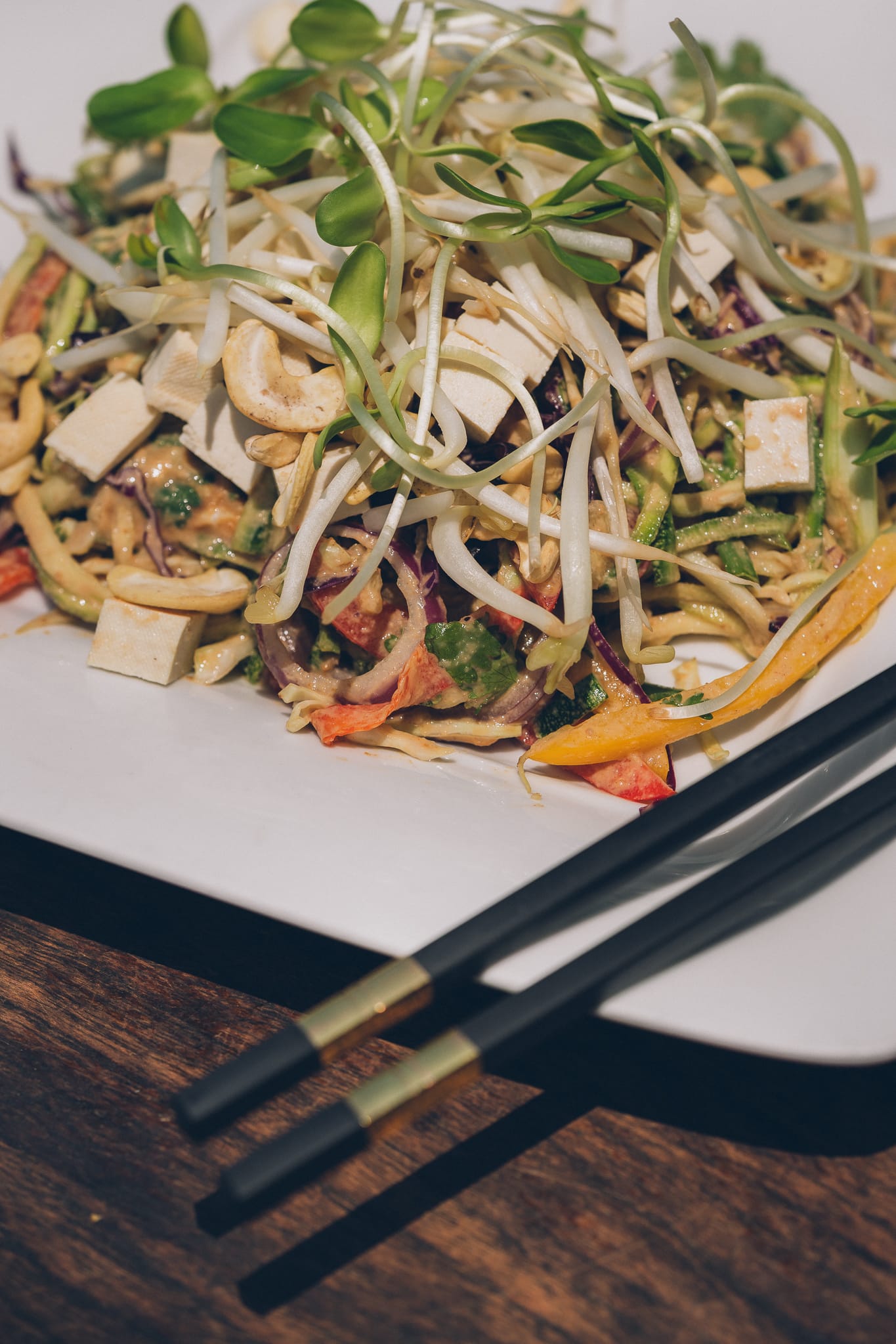 raw vegan Pad Thai