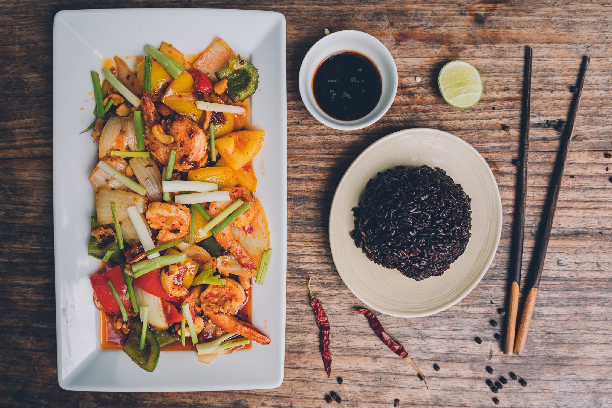 stir fry cashews Alchemy Cafe